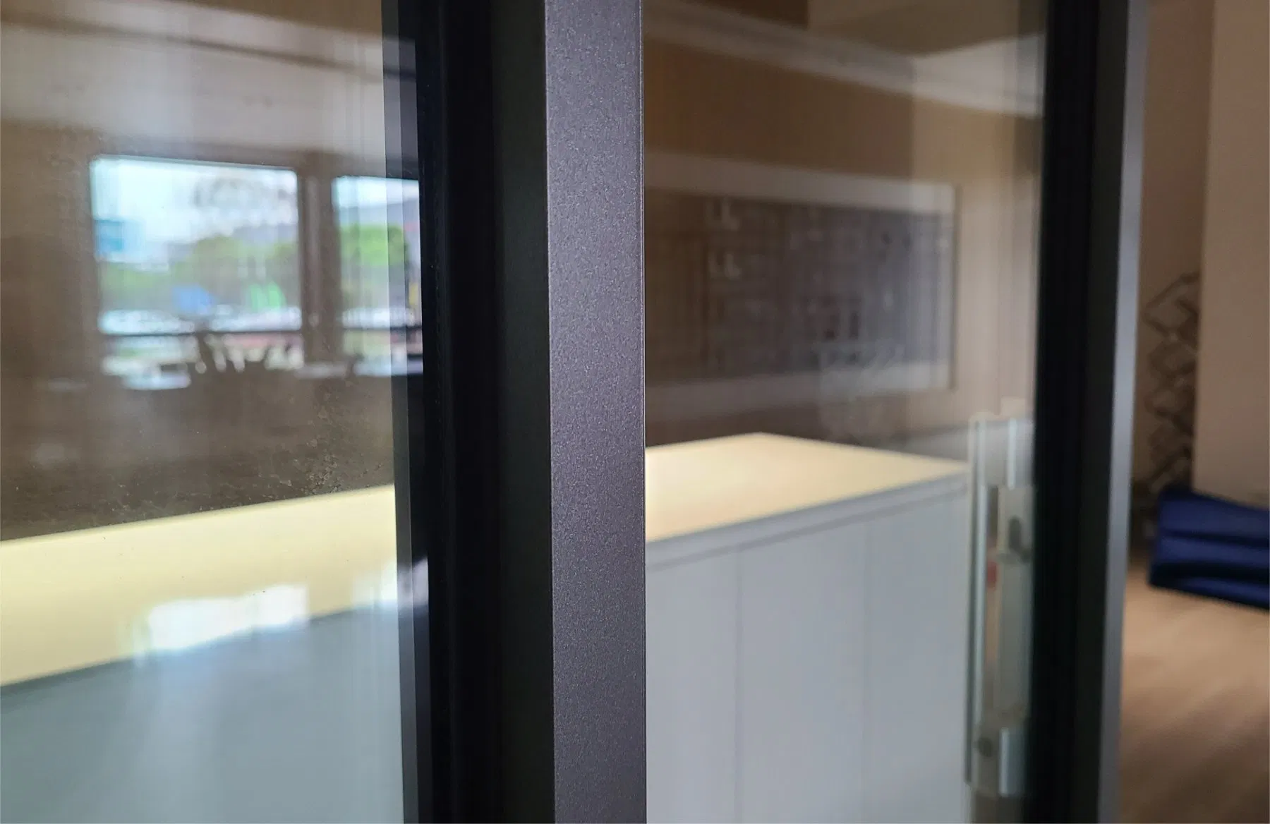 Premium Aluminum Alloy Sliding Door with Smart Automation