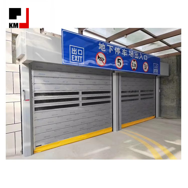 Automatic Insulated High Speed Roll up Spiral Door Thermal Barrier Rapid Action Hard Fast Doors for Industrial Warehouse Access