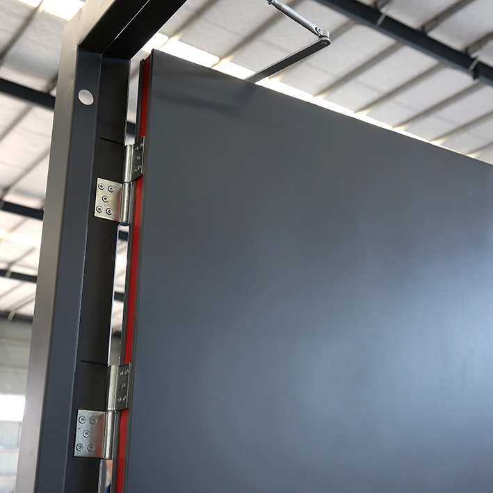 Certified Commercial Double 1-3 Hours Fire Rated Steel Doors Exterior High Quality Fire Rated Metal Exterior Steel Doors
