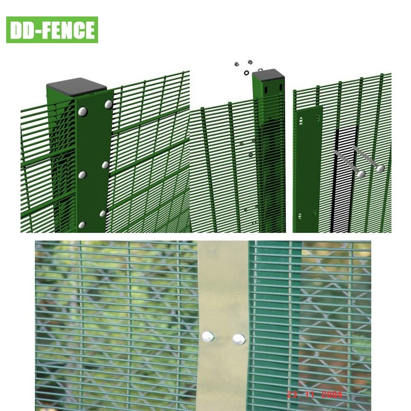 Wholesale Price Anti Climb Industrial Security Fence and Iron Gate System