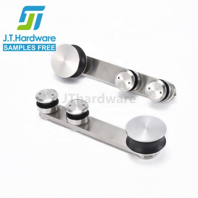 Frameless Stainless Steel 8-12mm Tempered Glass Door Accessories Sliding Door System