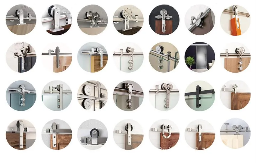 Glass Door Fitting Stainless Steel 304 Shower Sliding Door System