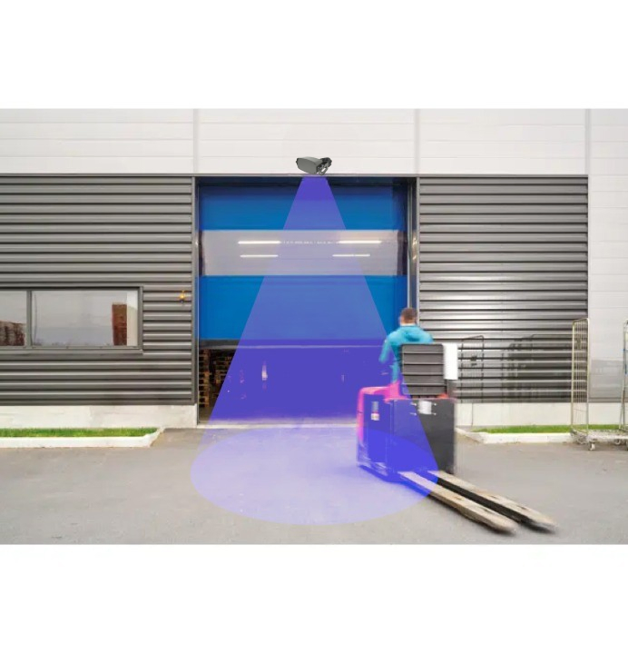 Industrial Door Sensor Intelligent Traffic Light Detection System for Rail Stations
