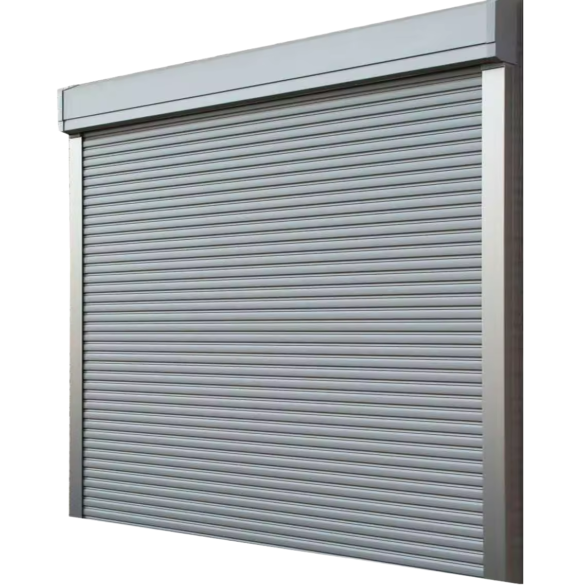 Automatic Manual Insulated Stainless Steel Industrial Security Rolling Shutter Door Fire Prevention Modern for Workshop Exterior