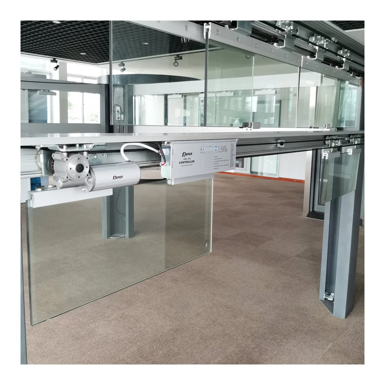 High Quality Commercial 2X250kg Heavy Duty Automatic Sliding Door Operator /Opener /System /Kit /Mechanism