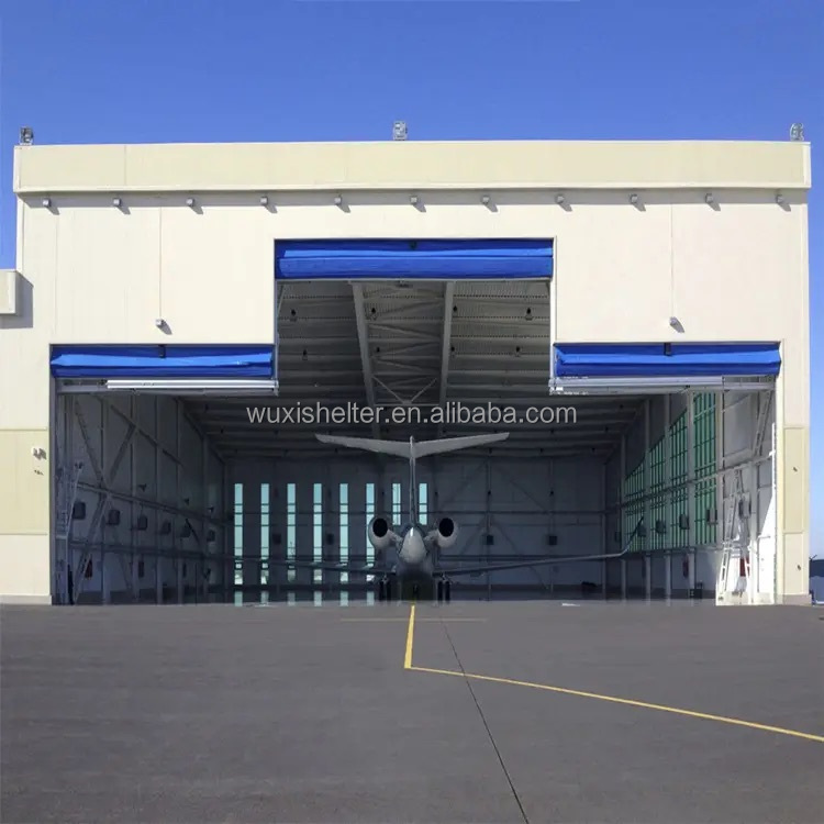 Fabric Mega Hangar Door 3