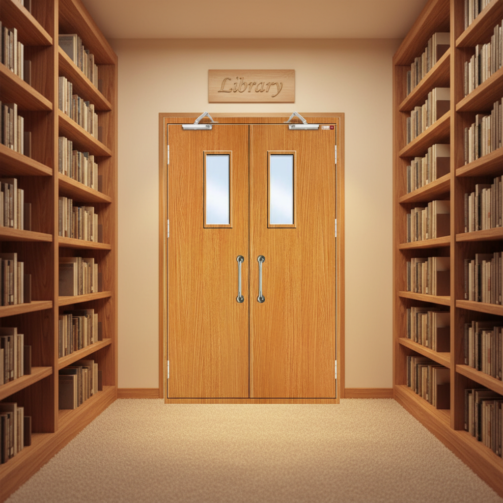 High Quality Steel Doors with a Wood Grain Finish Wooden Fire Rated Door Fire Resistant Safety Door for Hotel Apartment Interior