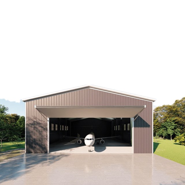 Modern Industrial Light Commercial Steel Insulated Accordion Hangar Door with ASTM Standard Q235/Q345 Steel Construction