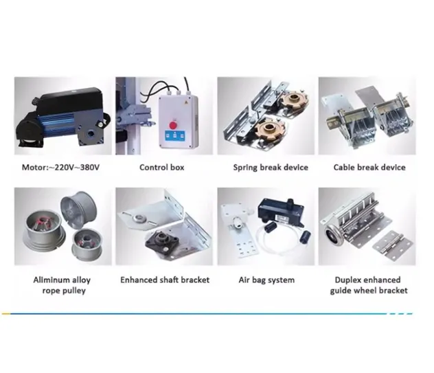 Advanced Smart-Control Industrial Garage Door for Logistics Automation