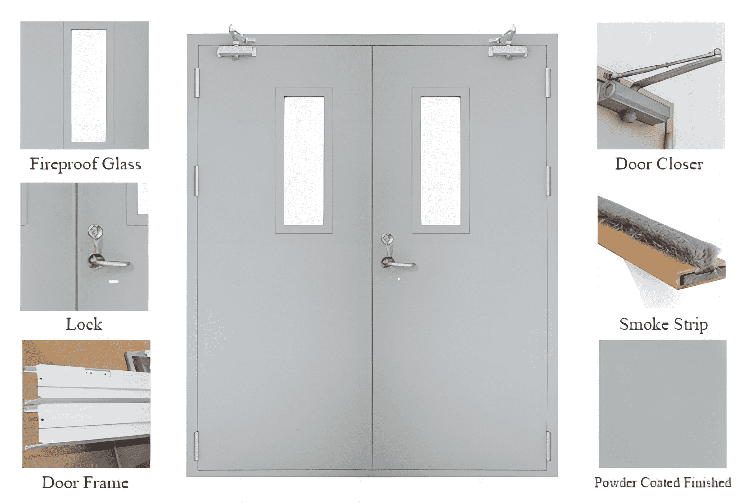 Fire-proof door detail 2