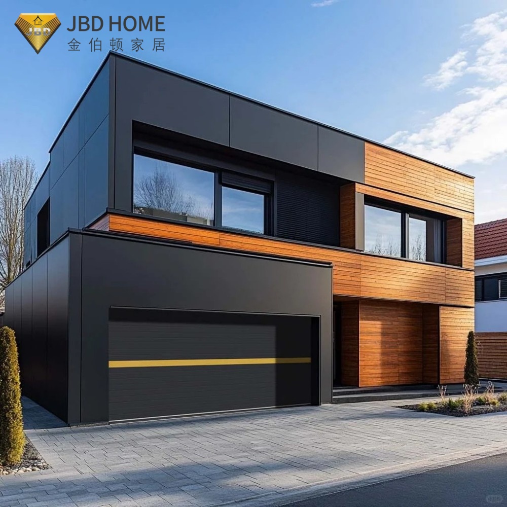 Factory Price Aluminum Sectional Garage Door Automatic Electric Motorized Rolling up Overhead Residential Entry System