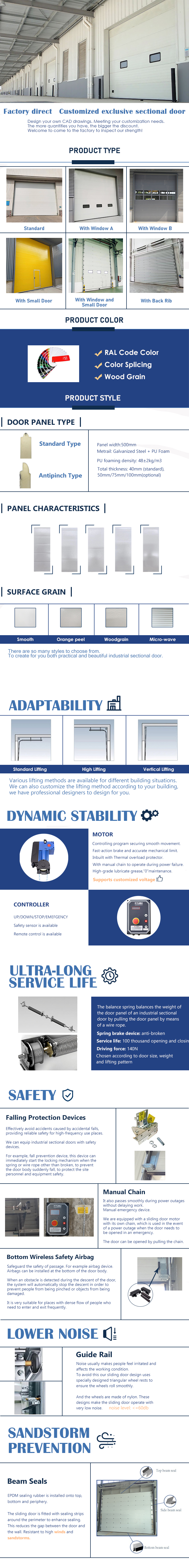 Industrial Sectional Door