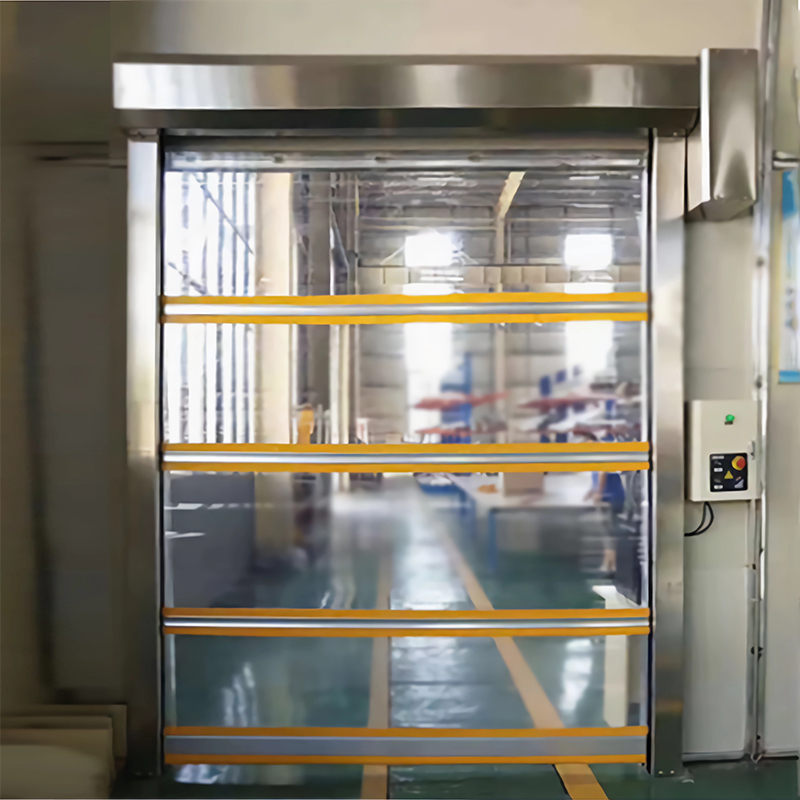 Customized High-Speed PVC Canvas Rolling Shutter Door Rapid Roll-Up Wholesale Factory-Direct Fast Action Door