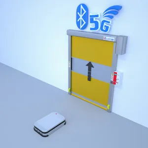 Wind-Resistant High Speed Door with Smart Automation for Large Warehouse and Factory Entrances