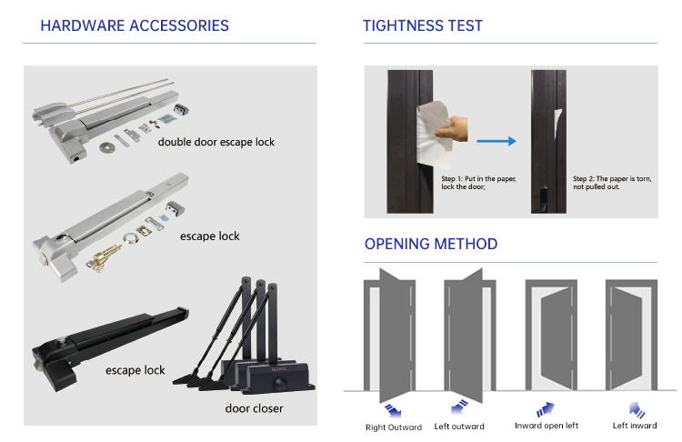 Eehe Storefront Door Modern Heavy Duty Aluminum Energy Efficient Slim Frame Tinted Glass Commercial Door Durable Design