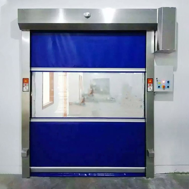 Customized High-Speed PVC Canvas Rolling Shutter Door Rapid Roll-Up Wholesale Factory-Direct Fast Action Door