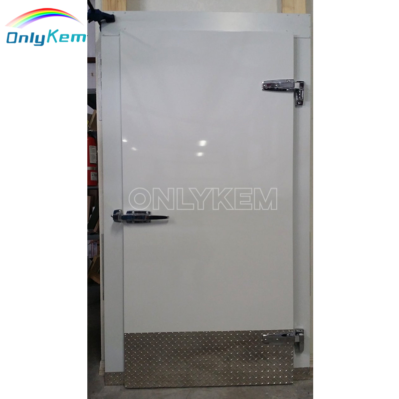 Insulated Walk-In Freezer Cold Storage Door with Durable Sealing and Energy-Saving Thermal Protection Design