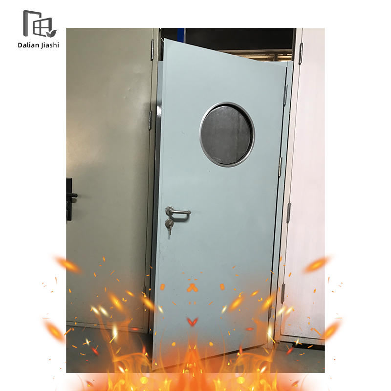 High Quality UL Standard Soundproof Steel Entry Fire Rated Doors Communal Fire Exit Door