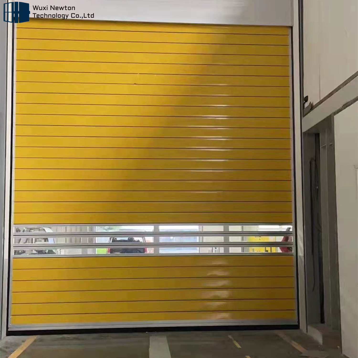 Hot Selling Commercial Aluminum Alloy Anti-theft And Thermal-insulated Hard Metal High Speed Door For Warehouses And Factories