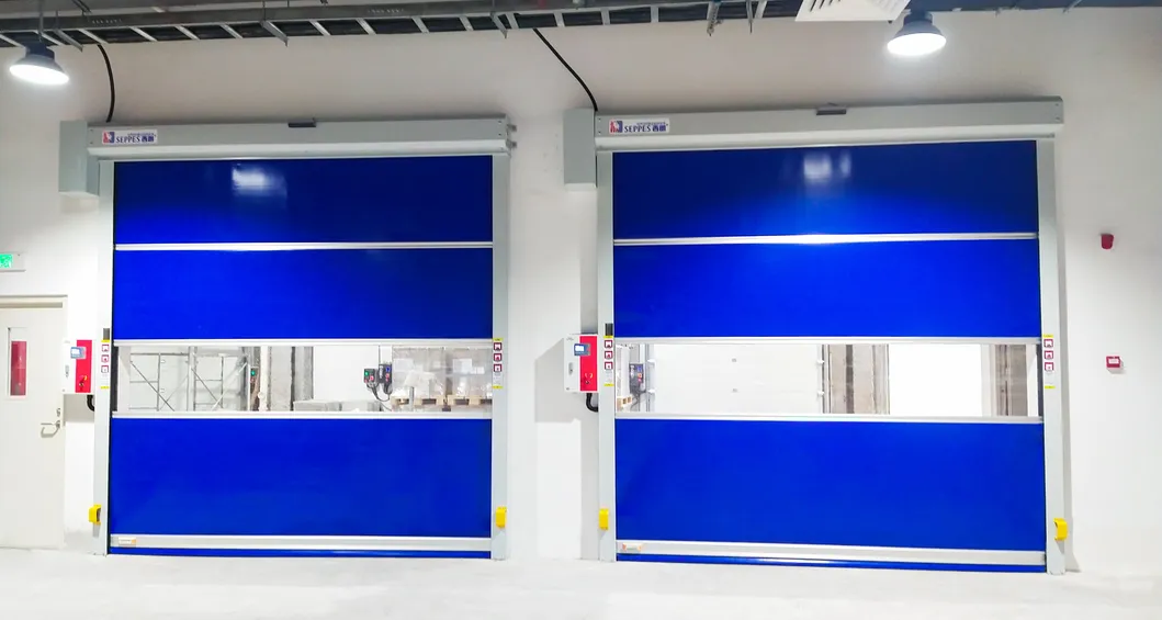 Wind-Resistant High Speed Door with Smart Automation for Large Warehouse and Factory Entrances