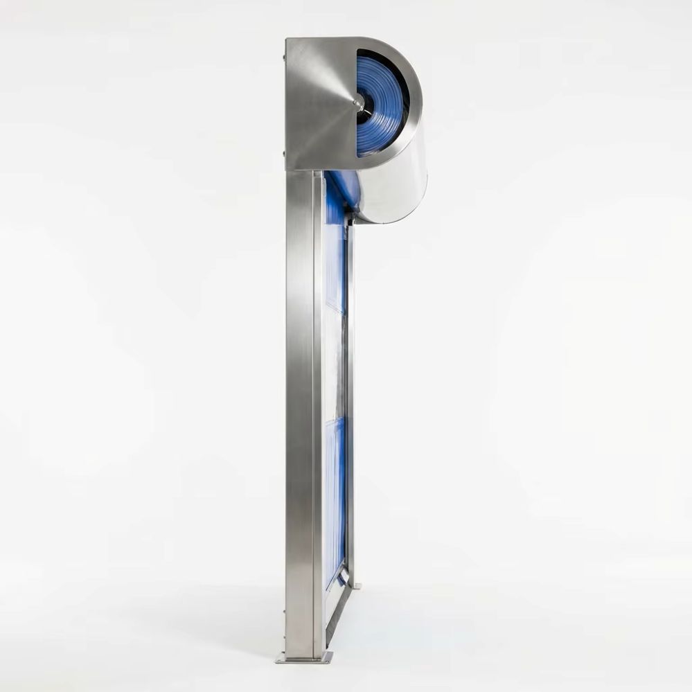 Intelligent Auto-Reset High Speed Door with Radar &amp; Photocell Sensor for Industrial Use