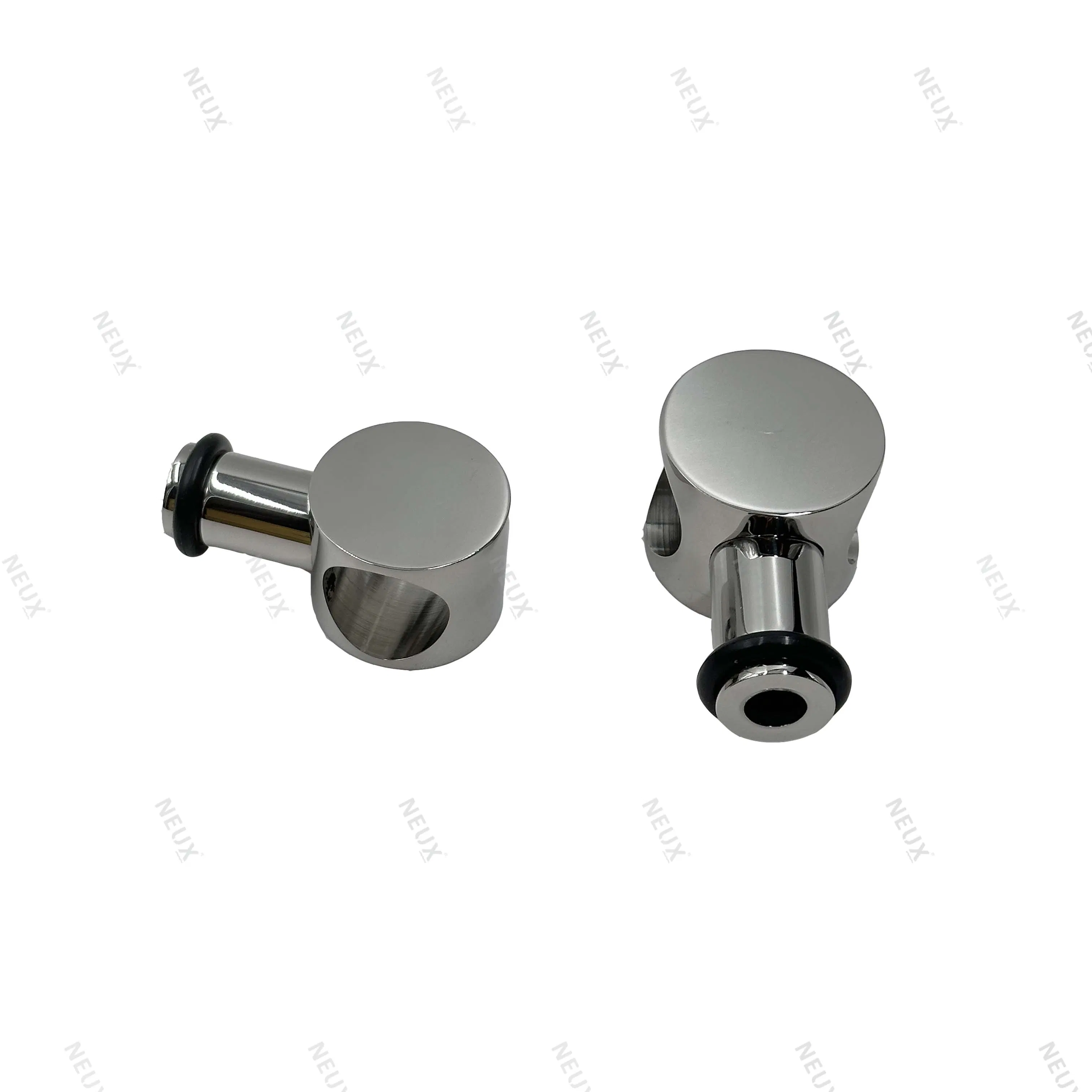 Chrome 304 Stainless Steel Glass Shower Hardware Sliding Door System