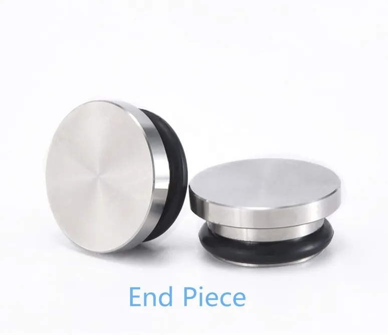 Frameless Stainless Steel 8-12mm Tempered Glass Door Accessories Sliding Door System