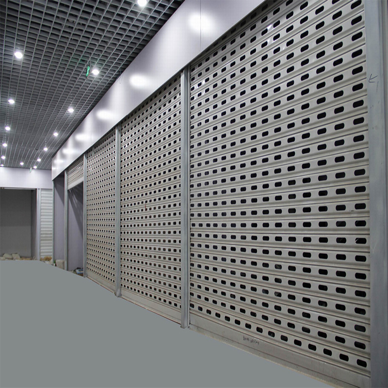 ZEYI Overhead Rolling Door Soundproof Design 10 X 10 Garage Roll up Door Automatic Rolling Door