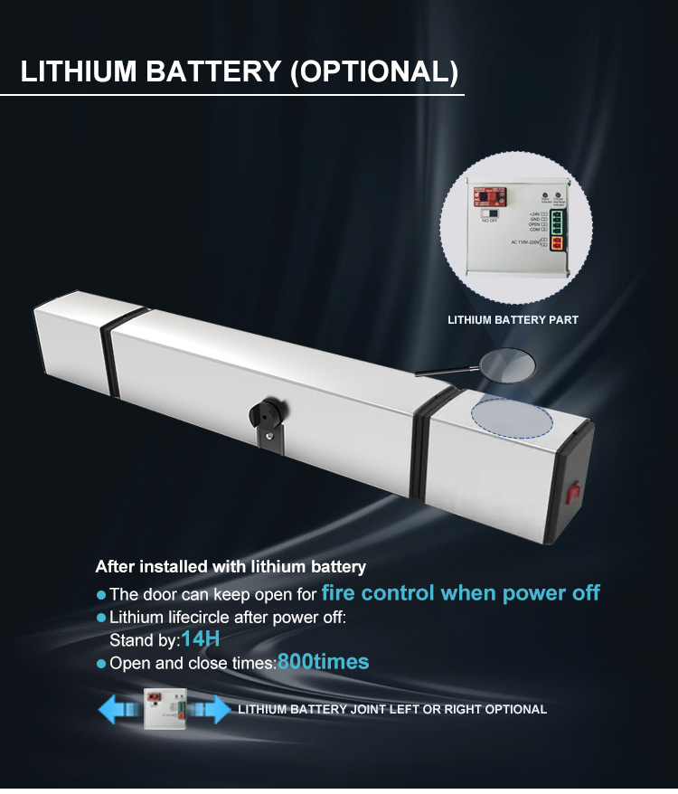 Turtech Automatic Swing Door Sw100slim Full Range Voltage 100kg Lifting Capacity Smart Home Automation