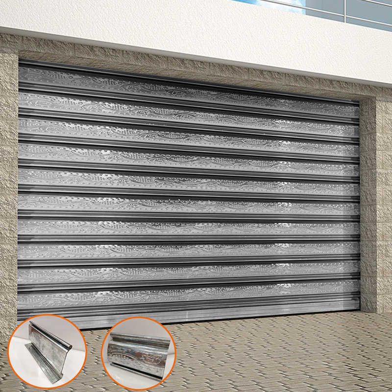 Automatic Manual Insulated Stainless Steel Industrial Security Rolling Shutter Door Fire Prevention Modern for Workshop Exterior