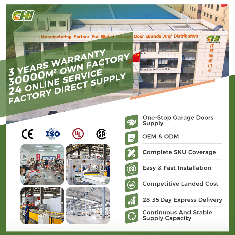 Wholesale Steel Line Electric Garage Door With Pedestrian Door Double 16 X 7 Automation Overhead Door Puerta Garaje Enrollable