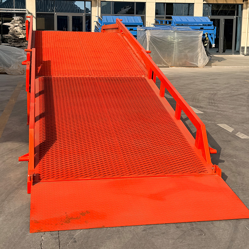 6t 10t 12t 15t Loading and Unloading Mobile Container Load Ramp Shipping Mobile Dock Leveler
