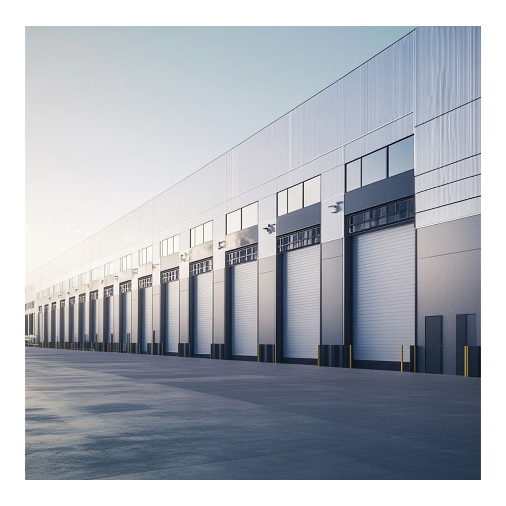 Large Logistics Warehouse Walk-in Freezer Cold Storage Room Daikin Energy Saving Customizable Dimensions For Vegetables