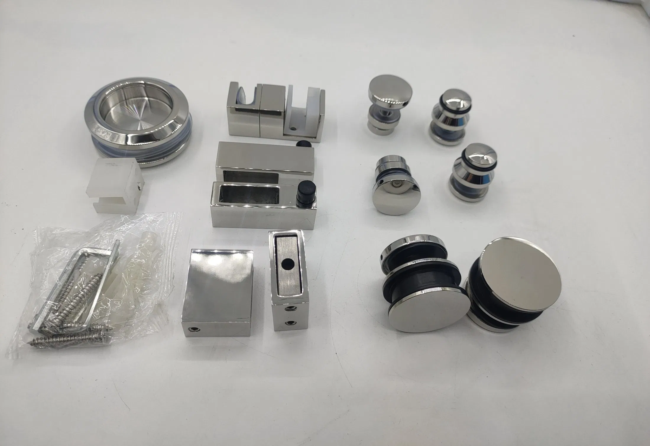 Hot Selling Stainless Steel Sliding Glass Door Accessories Glass Sliding Shower Door Hardware Sliding Door Systems