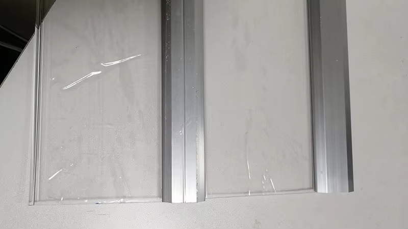 Transparent-roller-shutter-door 2025 Roller Shutter Doors Commercial Transparent PC Material Transparent Roller Shutter Doors
