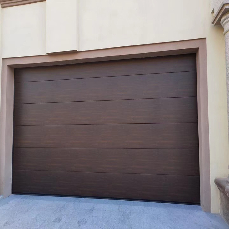 Best Sale Modern White Aluminum Alloy Waterproof Automatic Garage Door Sectional Panel with Remote Control for Villa Apartment