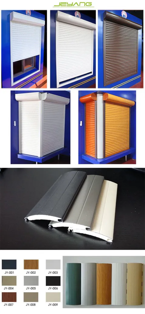 Rolling Roller up Garage Door with Pedestrian Door