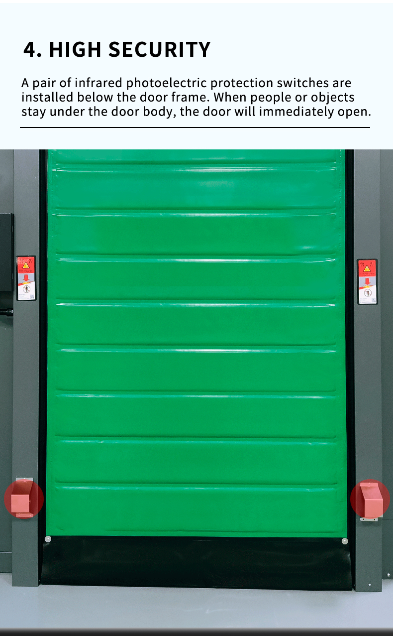 Customizable PVC Waterproof Quick Zipper Industrial Design Commercial Cold Storage Insulation Door for Fresh Fruit Vegetable