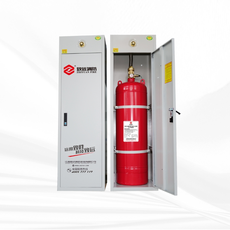 Dual Door FM200 Fire Extinguishing Cabinet System
