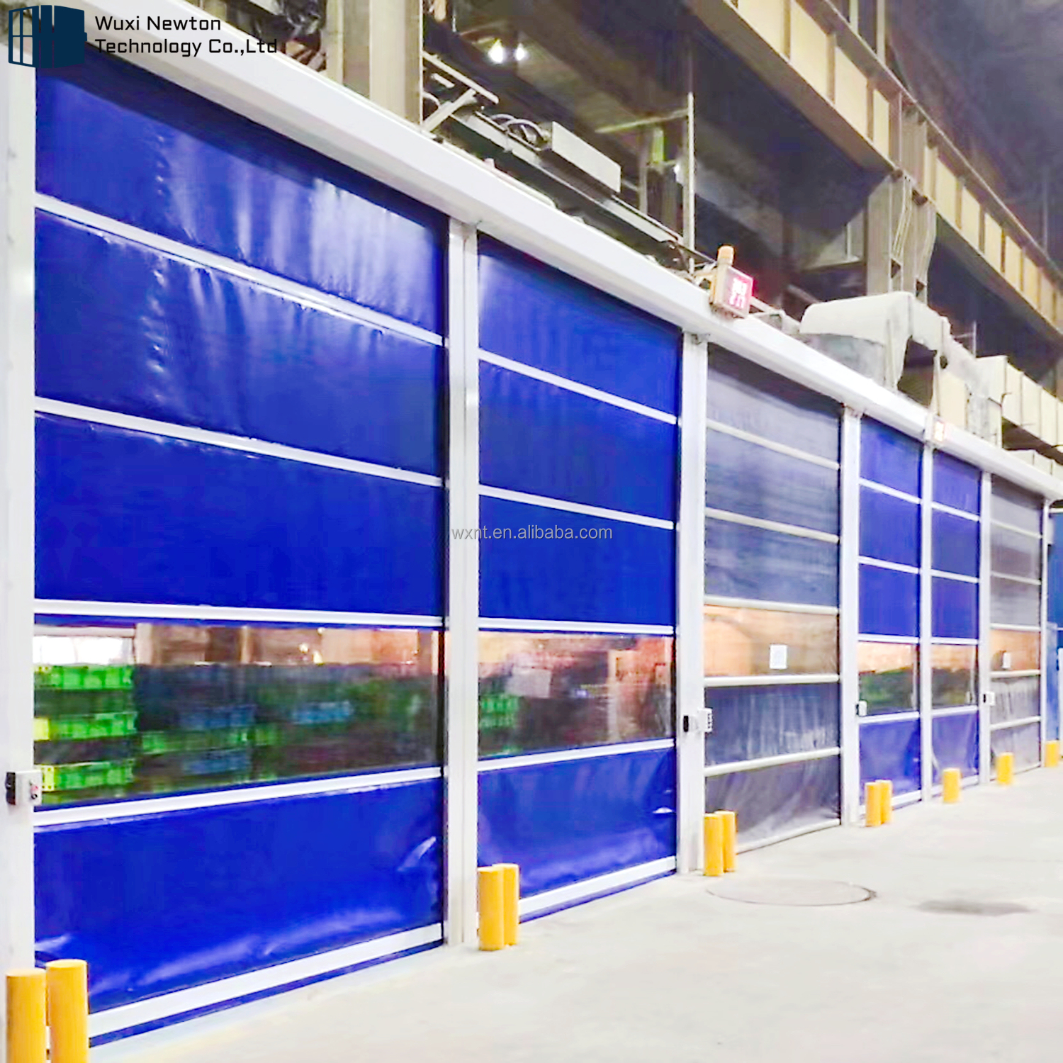 Factory High Quality PVC High Speed Door Fast Shutter Door For Warehouses