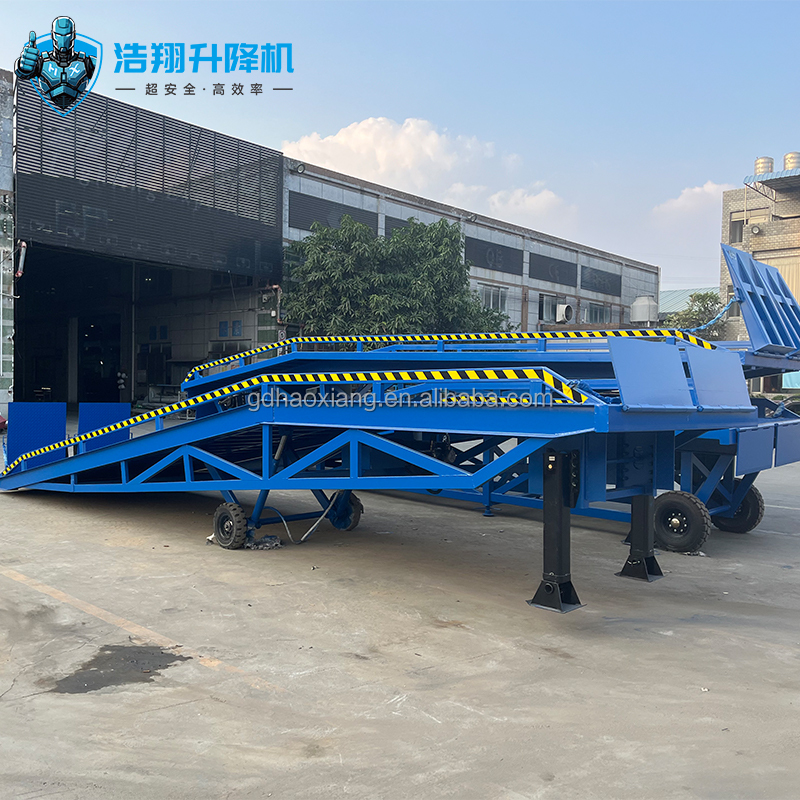 Industrial Mobile Dock Ramp Loading Ramp Equipment For Warehouse Factory Logistics Yard Container Loading System