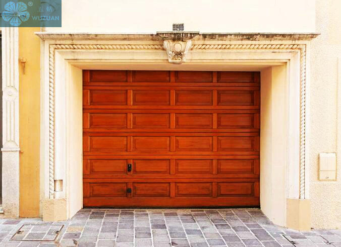 Modern Automatic Aluminium Electric Sliding Overhead Sectional Garage Door Galvanized Steel Metal Insulated PU Panel Garage Door Residential Door Home Door