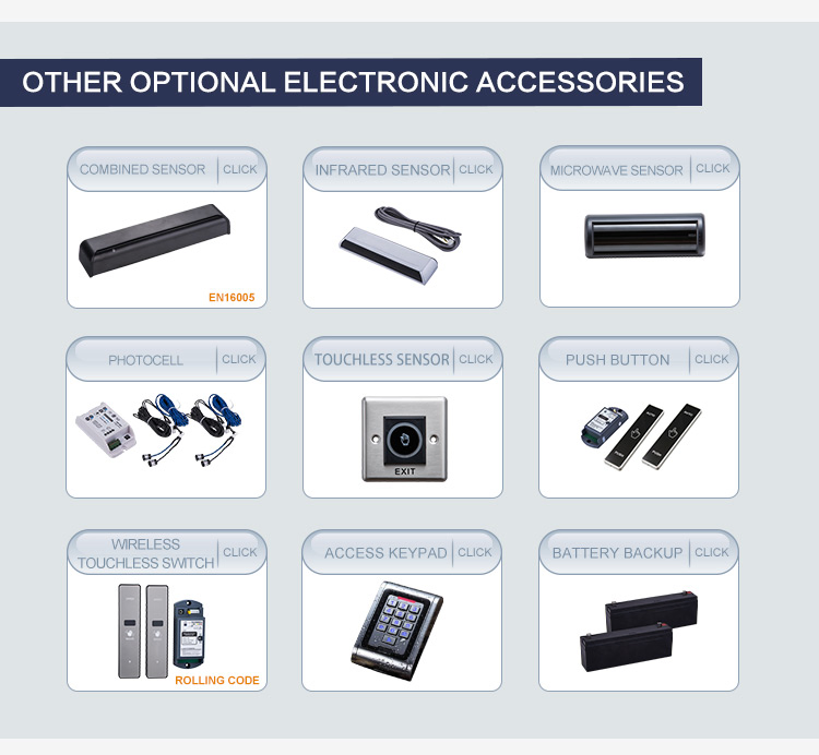 Stable and Silent Automatic Sliding Door System