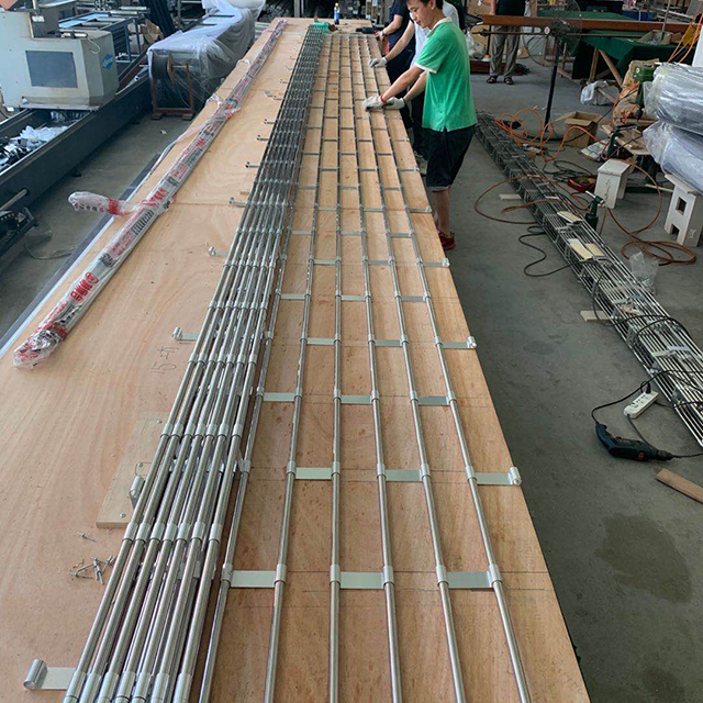 Super Wide 1.2 Thickness 304 Stainless Steel Round Tube Hollow Roller Shutter Door Aluminum Alloy Hollow Roller Shutter Door