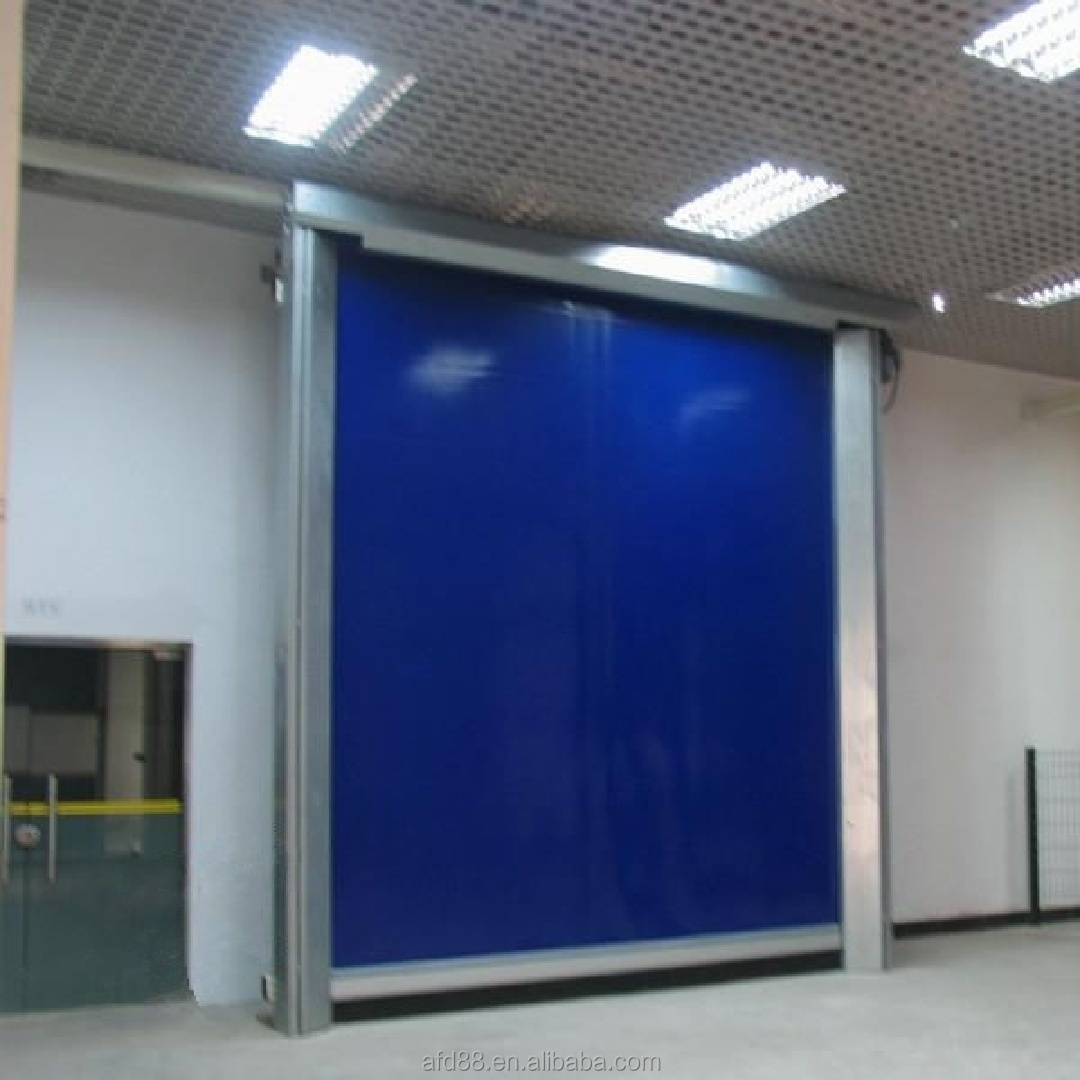 High Performance Refrigerated Doors for Food Logistics Temperature Controlled Storage and Self Repairing Industrial Use