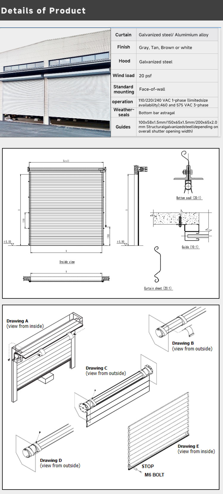 Structural details 1