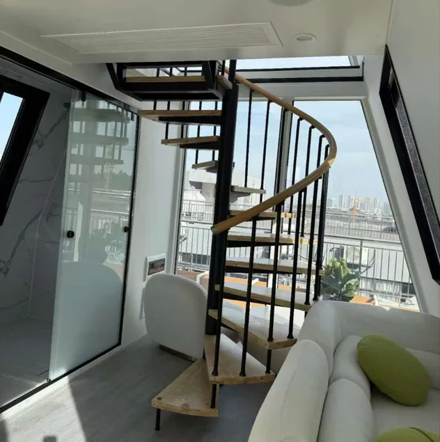 Vibrant V6 Custom Color Design Triangular Space Pod Living Solution