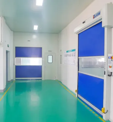 Wind-Resistant High Speed Door with Smart Automation for Large Warehouse and Factory Entrances