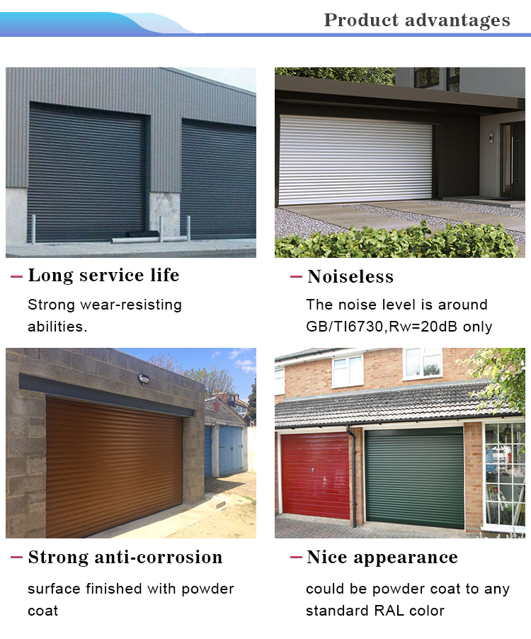 Australian Roll up Garage Door Construction