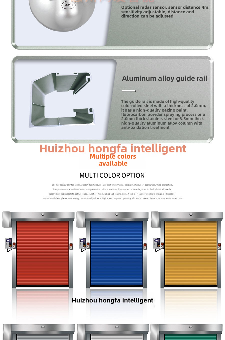 Industrial Cold Storage Door